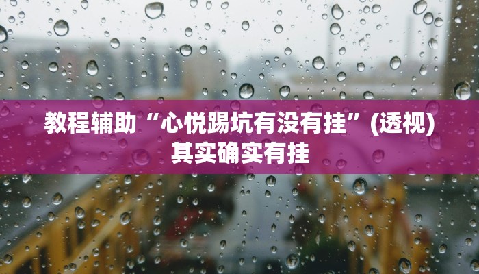 分享实测“微乐宁夏开挂下载安装”(原来确实是有挂) 