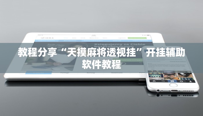 教程分享“天摸麻将透视挂”开挂辅助软件教程 教程分享“天摸麻将透视挂”开挂辅助软件教程