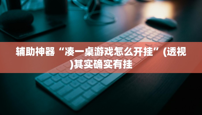 辅助神器“凑一桌游戏怎么开挂”(透视)其实确实有挂 辅助神器“凑一桌游戏怎么开挂”(透视)其实确实有挂