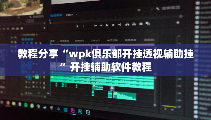 教程分享“wpk俱乐部开挂透视辅助挂”开挂辅助软件教程