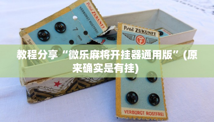 教程分享“微乐麻将开挂器通用版”(原来确实是有挂) 