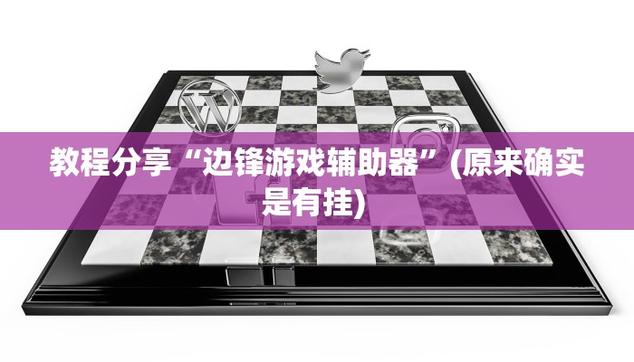 教程分享“边锋游戏辅助器”(原来确实是有挂) 