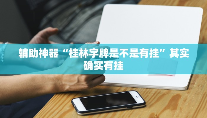 辅助神器“桂林字牌是不是有挂”其实确实有挂