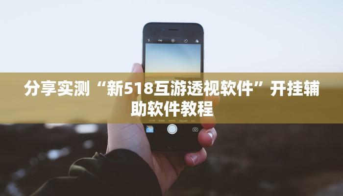 分享实测“新518互游透视软件”开挂辅助软件教程