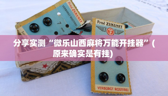 分享实测“微乐山西麻将万能开挂器”(原来确实是有挂) 