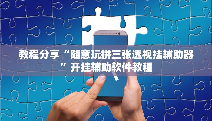 教程分享“随意玩拼三张透视挂辅助器”开挂辅助软件教程