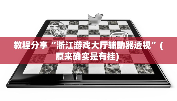 教程分享“浙江游戏大厅辅助器透视”(原来确实是有挂) 