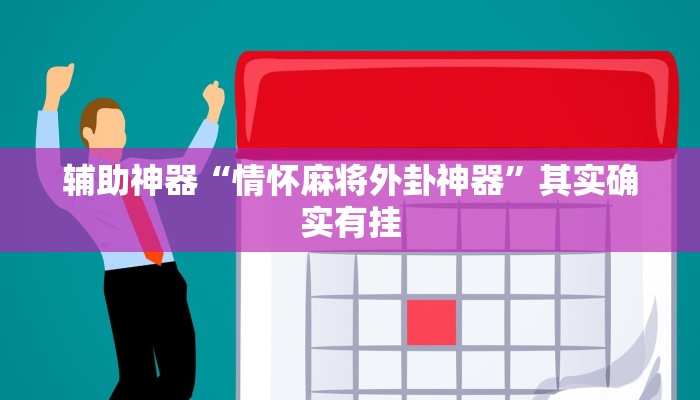 辅助神器“情怀麻将外卦神器”其实确实有挂