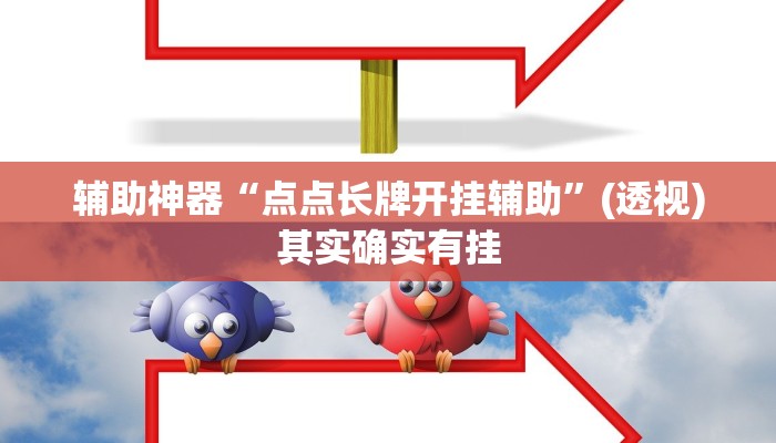 辅助神器“点点长牌开挂辅助”(透视)其实确实有挂