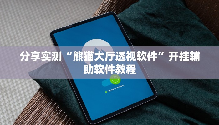 分享实测“熊猫大厅透视软件”开挂辅助软件教程