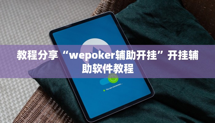 教程分享“wepoker辅助开挂”开挂辅助软件教程
