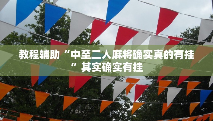教程辅助“中至二人麻将确实真的有挂”其实确实有挂