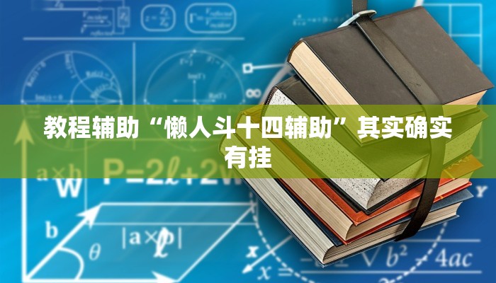 教程辅助“懒人斗十四辅助”其实确实有挂
