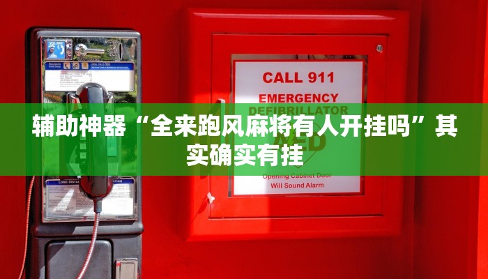 辅助神器“全来跑风麻将有人开挂吗”其实确实有挂