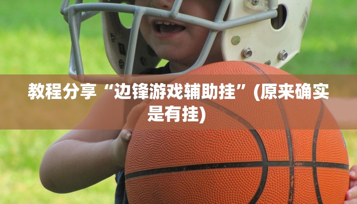 教程分享“边锋游戏辅助挂”(原来确实是有挂) 