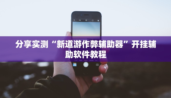 分享实测“新道游作弊辅助器”开挂辅助软件教程