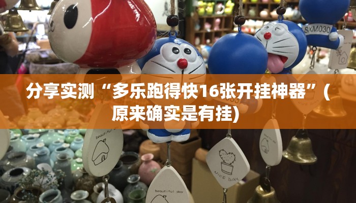 分享实测“多乐跑得快16张开挂神器”(原来确实是有挂) 