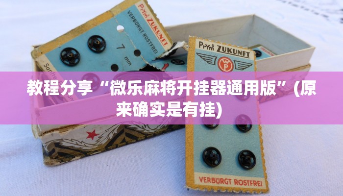 教程分享“微乐麻将开挂器通用版”(原来确实是有挂) 