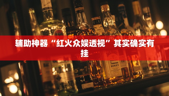 辅助神器“红火众娱透视”其实确实有挂