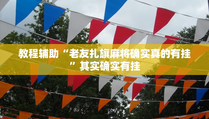 教程辅助“老友扎旗麻将确实真的有挂”其实确实有挂 教程辅助“老友扎旗麻将确实真的有挂”其实确实有挂