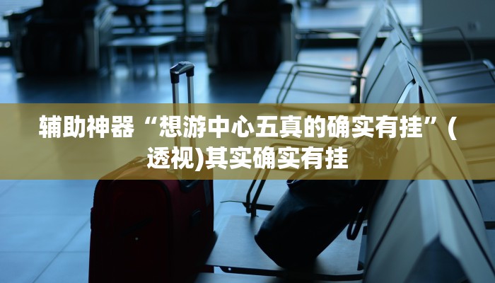 辅助神器“想游中心五真的确实有挂”(透视)其实确实有挂 辅助神器“想游中心五真的确实有挂”(透视)其实确实有挂