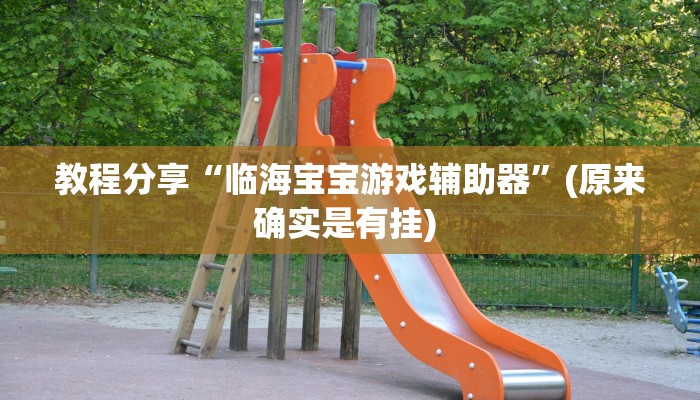 教程分享“临海宝宝游戏辅助器”(原来确实是有挂) 