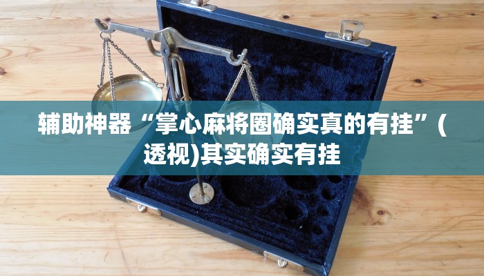 辅助神器“掌心麻将圈确实真的有挂”(透视)其实确实有挂 辅助神器“掌心麻将圈确实真的有挂”(透视)其实确实有挂