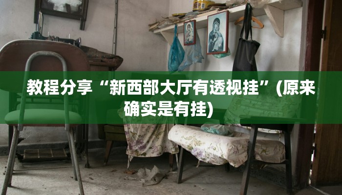 教程分享“新西部大厅有透视挂”(原来确实是有挂) 