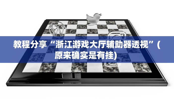 教程分享“浙江游戏大厅辅助器透视”(原来确实是有挂) 