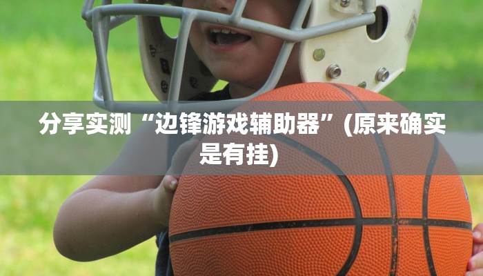 分享实测“边锋游戏辅助器”(原来确实是有挂) 