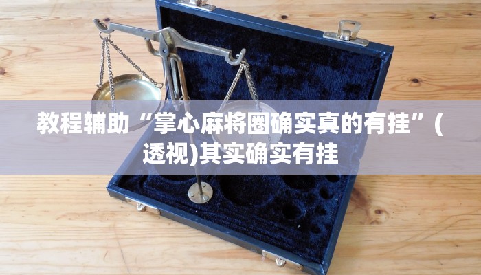 教程辅助“掌心麻将圈确实真的有挂”(透视)其实确实有挂 教程辅助“掌心麻将圈确实真的有挂”(透视)其实确实有挂