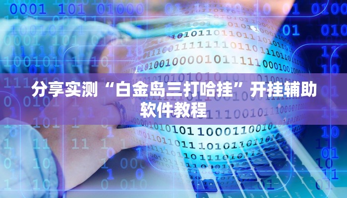 分享实测“白金岛三打哈挂”开挂辅助软件教程