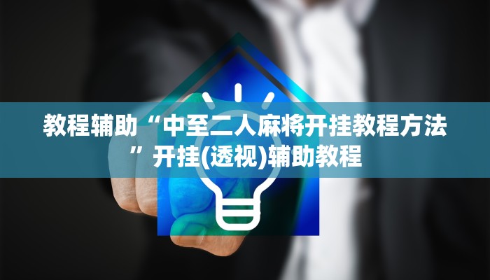 教程辅助“中至二人麻将开挂教程方法”开挂(透视)辅助教程