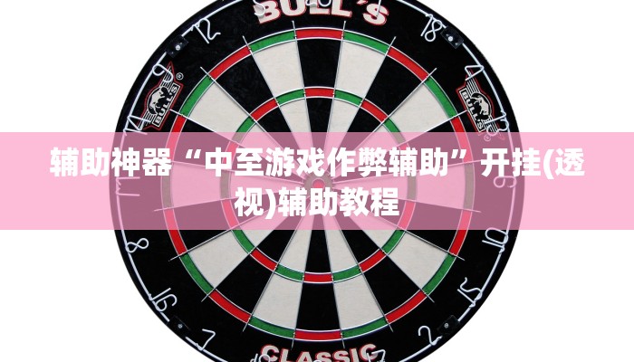 辅助神器“中至游戏作弊辅助”开挂(透视)辅助教程