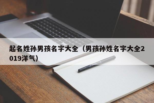 起名姓孙男孩名字大全(男孩孙姓名字大全2019洋气)
